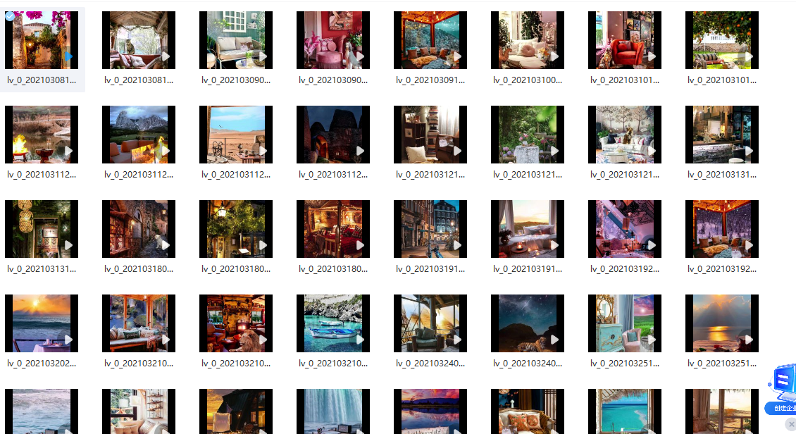 9比16抖音快手小视频素材1.3GB
