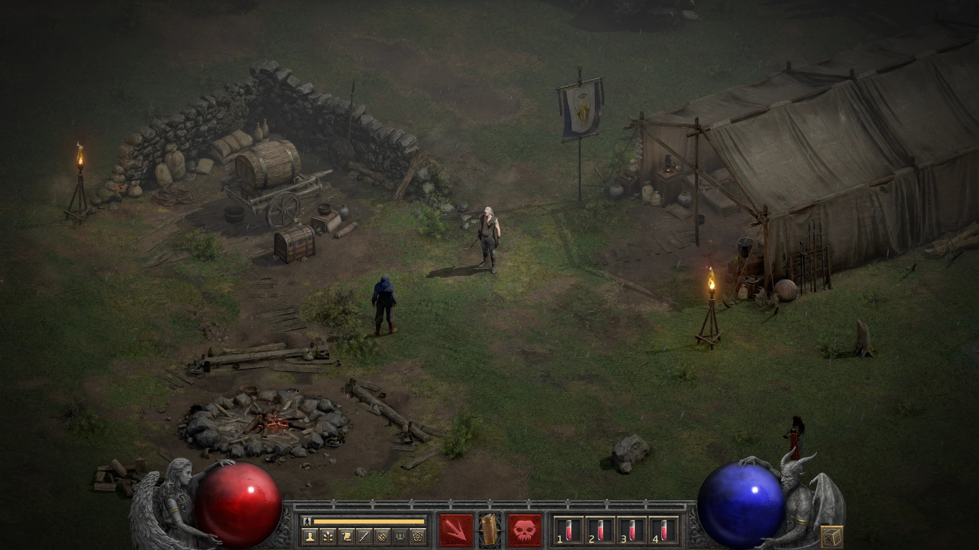 经典怀旧游戏 暗黑破坏神2 重置版